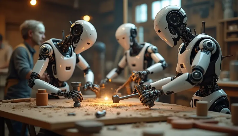 Die besten Anwendungen von KI Robotern im Handwerk